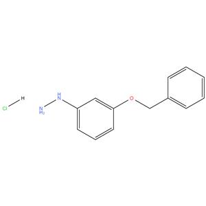 3-Benzyloxyphenylhydrazine.HCl