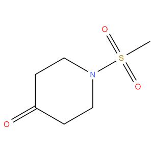 1-N-(Methylsulfonyl)-4-piperidinone