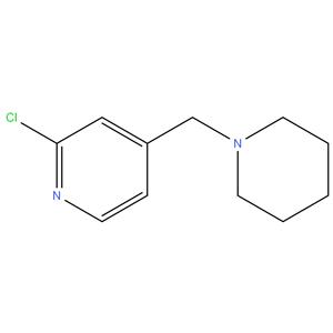 2-CHLORO-4-(1-PIPERIDINOMETHYL) PYRIDINE