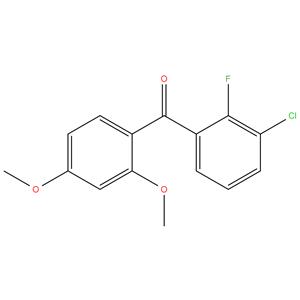 (3-chloro-2-fluorophenyl)(2,4-dimethoxyphenyl)methanone