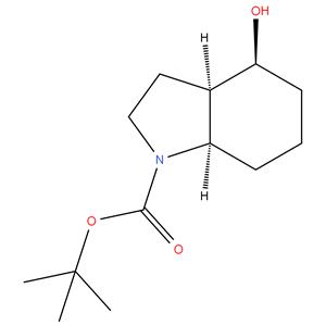 (3aRS,4SR,7aRS)-4-hydroxy-octahydro-indole-1-carboxylic acid tert-butyl ester