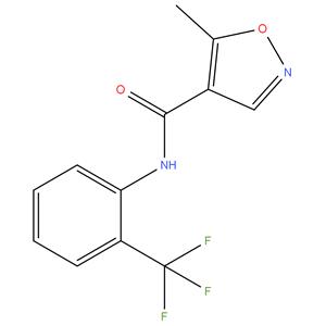 Leflunomide EP Impurity F
5-methyl-N-(2-(trifluoromethyl)phenyl)isoxazole-4-carboxamide