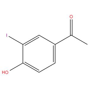 4-hydroxy-3-iodo acetophenone
