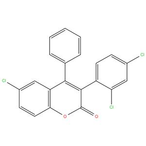 6-Chloro-3(2,4-Dichloro Phenyl)-4-Phenyl Coumarin