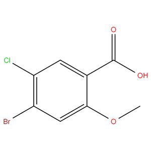 4-Bromo-5-chloro-2-methoxybenzoic acid