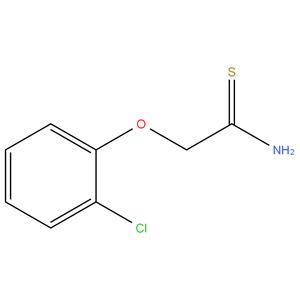 2-(2-Chlorophenoxy) thioacetamide