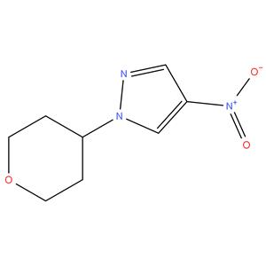 4-Nitro-1-(tetrahydro-2H-pyran-4-yl)-1H-pyrazole