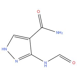 5-Formylamino-1H-pyrazole-4-carboxamide