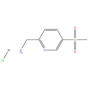 ([5-(Methylsulfonyl)Pyridin-2-Yl]Methyl)Amine Hydrochloride