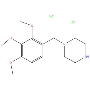 1-(2,3,4-tetramethoxybenzyl)piperzine Di Hydrochloride