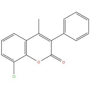 8-Chloro-4-Methyl-3-Phenyl Coumarin