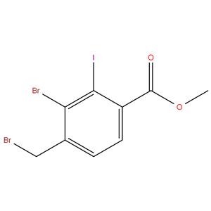 methyl 3-bromo-4-(bromomethyl)-2-iodobenzoate