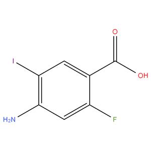4-Amino-2-fluoro-5-Iodo benzoic acid