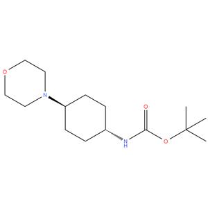 tert-butyl (1r,4r)-4-morpholinocyclohexylcarbamate