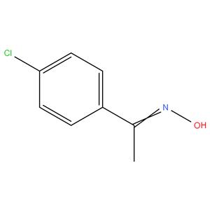 4-(Chlorophenyl)-1-ethanoneoxime, 95%