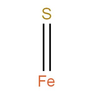 Ferrous sulphide fused sticks