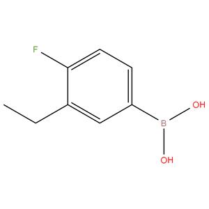 ( 3 - ethyl - 4 - fluorophenyl ) boronic acid