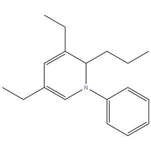 3,5-Diethyl-1,2-Dihydro-1-PhenyI-2-
Propylpyridine