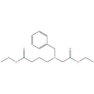 4-[benzyl(ethoxycarbonylmethyl)amino]butyric acid ethyl ester
