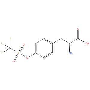 ( S ) -2 - amino - 3- ( 4 - ( ( ( trifluoromethyl ) sulfonyl ) oxy ) phenyl ) propanoic acid