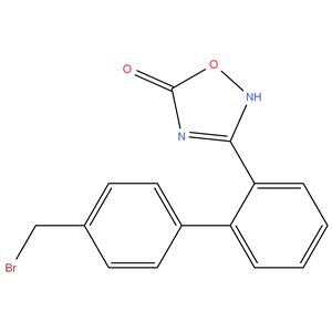 3-[4'-(bromomethyl)[1,1'-biphenyl]-2-yl]-1,2,4-Oxadiazol-5(2H)-one