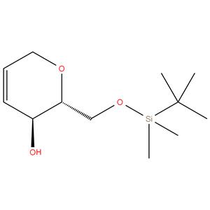 (2R,3S)-2-((tert-butyldimethylsilyloxy)methyl)-3,6-dihydro-2H-pyran-3-ol