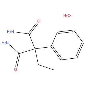 2-Ethyl-2-phenylmalonamide monohydrate