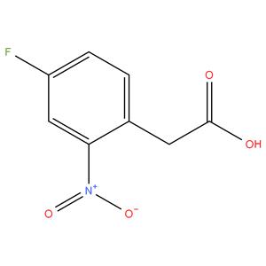 2-(4-Fluoro-2-nitrophenyl)acetic acid