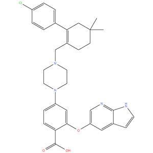 2-(1H-Pyrrolo[2,3-b]pyridin-5-yloxy)-4-(4-((2-(4-chlorophenyl)-4,4-dimethylcyclohex-1-enyl)methyl)piperazin-1 -yl)benzoic acid