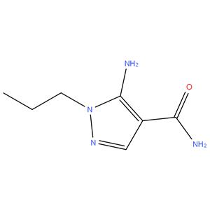 5-amino-1-propyl-1H-pyrazole-4-
carboxamide