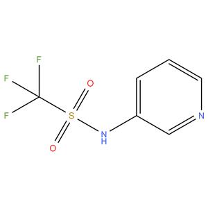 1,1,1 - trifluoro - N- ( pyridin - 3 - yl ) methanesulfonamide