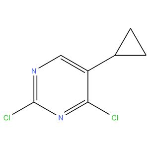 2,4-dichloro-5-cyclopropylpyrimidine
