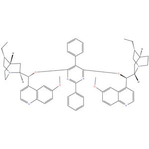 Hydroquinine 2,5-diphenyl-4,6-pyrimidinediyl diether