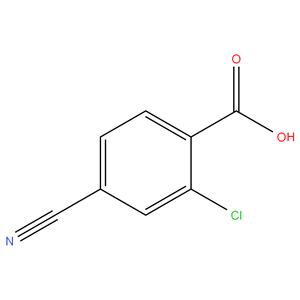 2-chloro-4-cyano benzoicacid