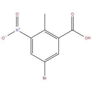 5-BROMO-2-METHYL3-NITROBENZOIC ACID
