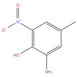2-Amino-4-methyl-6-nitrophenol