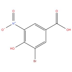 3-Bromo-4-hydroxy-5-nitrobenzoic acid