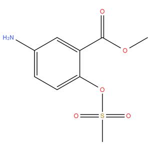 methyl 5-amino-2-methylsulfonyloxybenzoate