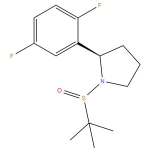 (R)-1-((S)-tert-butylsulfinyl)-2-(2,5-difluorophenyl)pyrrolidine