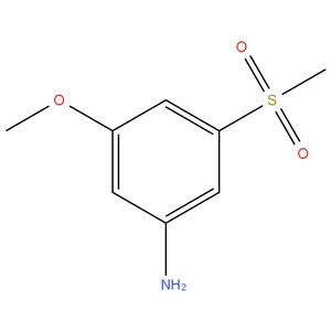 3-Methoxy-5-methylsulfonylaniline, 97%