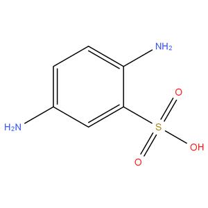 1,4-Phenylenediamine-2-sulfonic acid