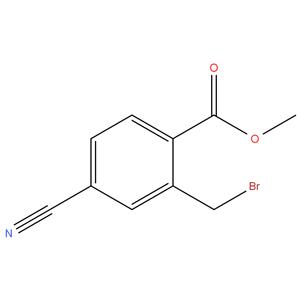 methyl 2-(bromomethyl)-4-cyanobenzoate