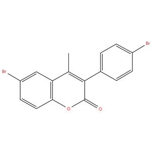 6-Bromo-3(4'-bromophenyl)-4-methylcoumarin