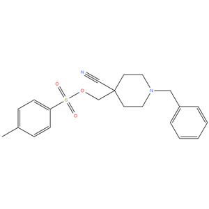 (1-benzyl-4-cyanopiperidin-4-yl)methyl
4-methylbenzenesulfonate