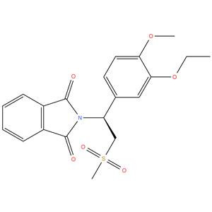 (S)-2-(1-(3-ethoxy-4-methoxyphenyl)-2-(methylsulfonyl)ethyl)isoindoline-1,3-dione