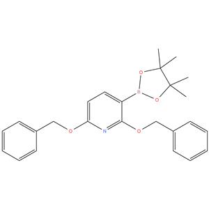 2,6-Bis(benzyloxy)-3-(4,4,5,5-tetramethyl-1,3,2- dioxaborolane-2-yl)pyridine
