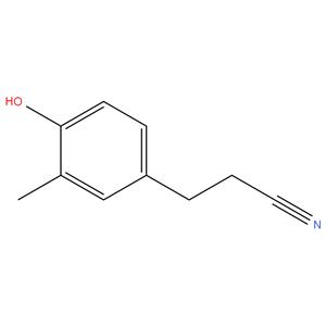 3-(4-Hydroxy-3-methylphenyl)propanenitrile