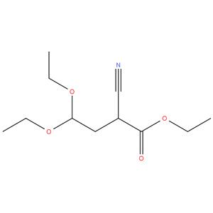 ethyl 2-cyano-4,4-diethoxybutyrate
