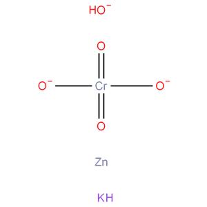 Potassium hydroxyoctaoxodizincatedichromate(1-)