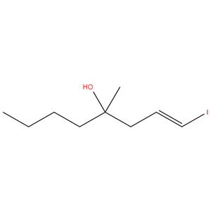 (E)-1-iodo-4-methyloct-1-en-4-ol